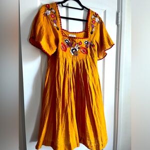 Madewell Embroidered Dress